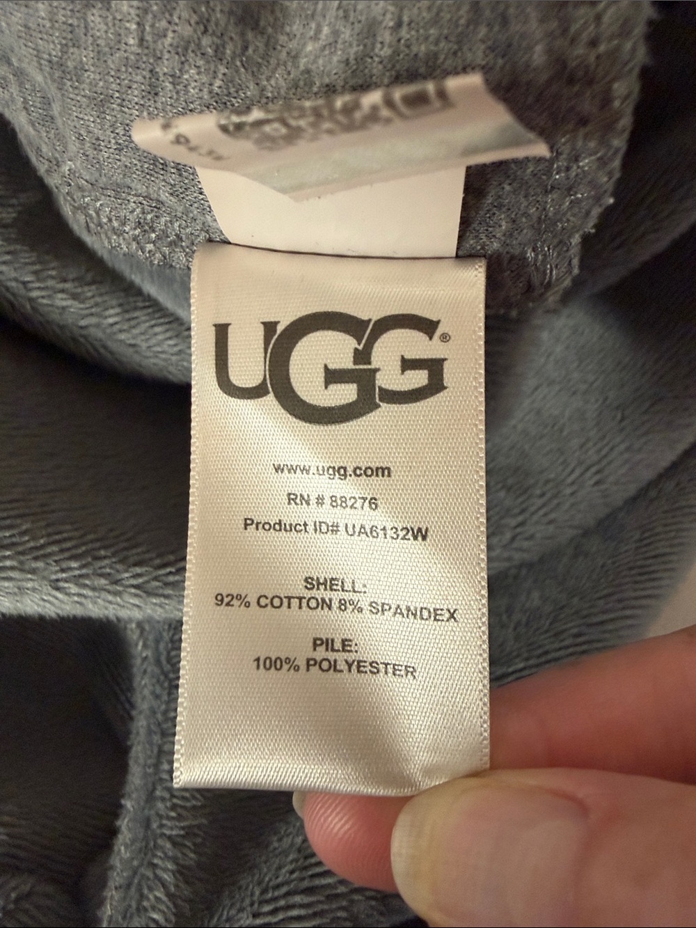 UGG Super Soft & Cozy Gray Turtleneck Poncho Women’s Size XS/S - Picture 11 of 15